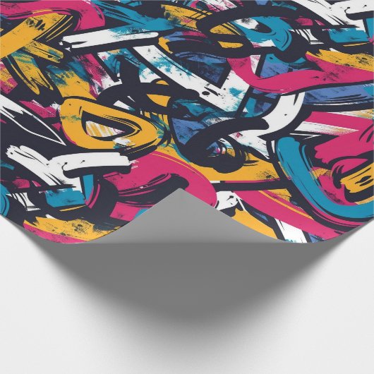 Graffiti Art Geschenkpapier (Ecke)
