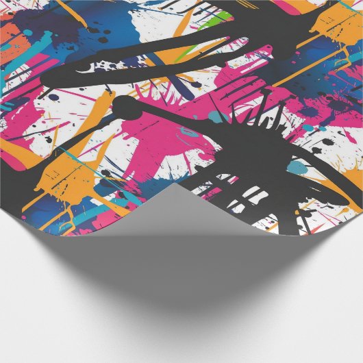 Graffiti Art Geschenkpapier (Ecke)