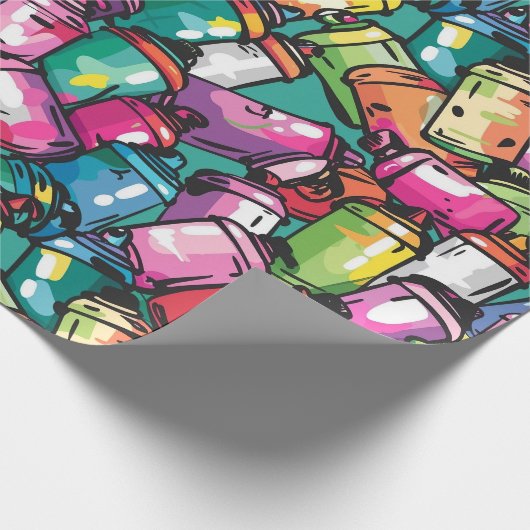 Graffiti Art Geschenkpapier (Ecke)