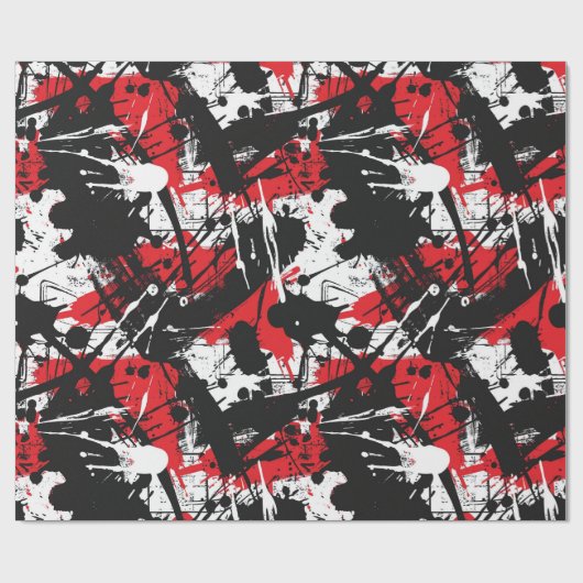 Graffiti Art Geschenkpapier (Flach)