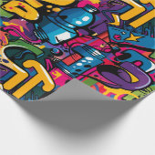 Graffiti Art Geschenkpapier (Ecke)