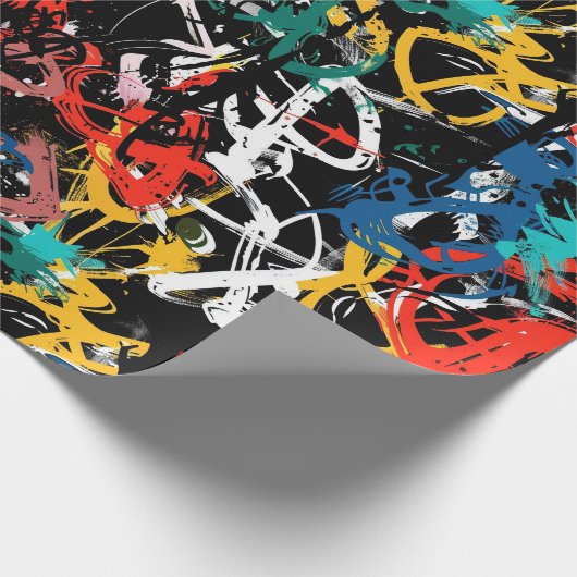 Graffiti Art Geschenkpapier (Ecke)