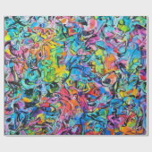 graffiti art  geschenkpapier (Flach)