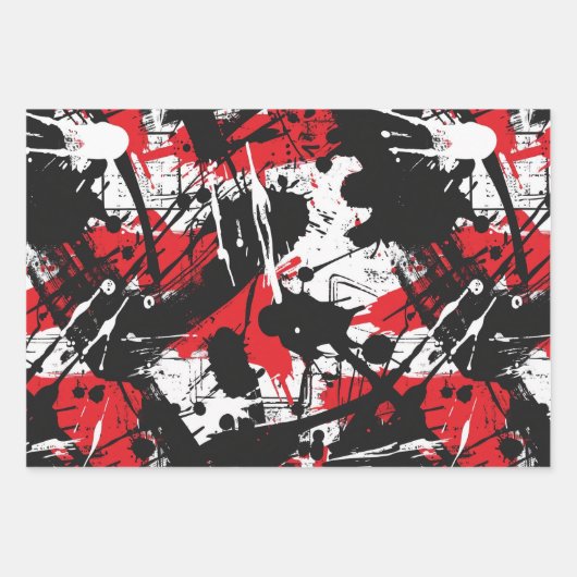 Graffiti Art Geschenkpapier Set (Vorderseite 2)