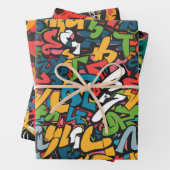 Graffiti Art Geschenkpapier Set (Beispiel)