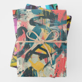 Graffiti Art Geschenkpapier Set (Beispiel)