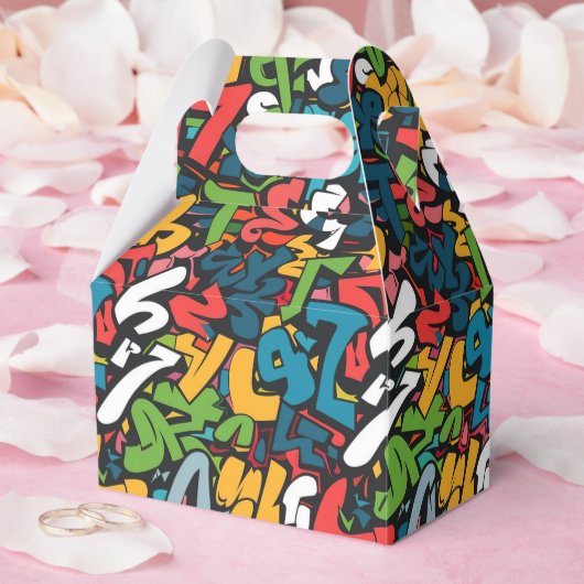 Graffiti Art Geschenkschachtel (Hochzeit)