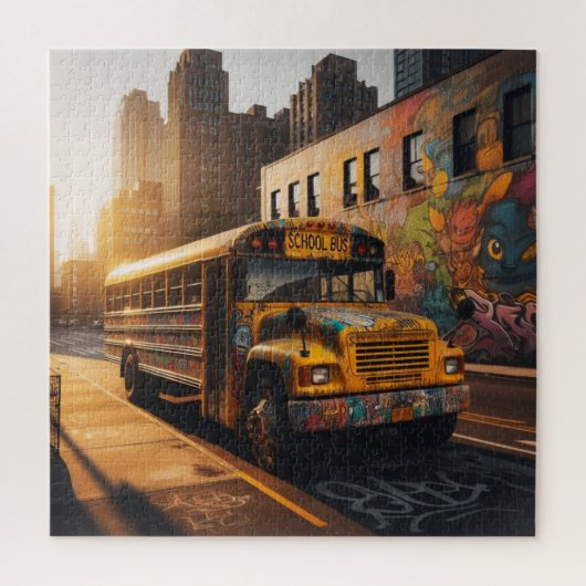 Graffiti Art Jigsaw Puzzle (Vertikal)