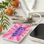 Graffiti art "KARMA" Schlüsselanhänger (Vorderseite rechts)