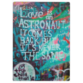 Graffiti Art Klemmbrett (Rückseite)