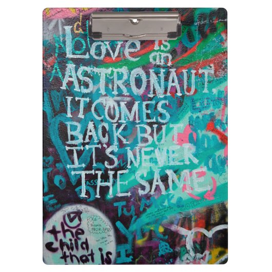 Graffiti Art Klemmbrett (Vorderseite)