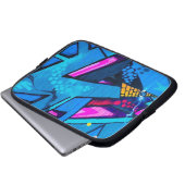 Graffiti Art Laptopschutzhülle (Vorne Knopf)