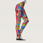 Graffiti Art Leggings (Rechts)