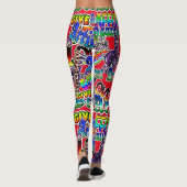 Graffiti Art Leggings (Rückseite)