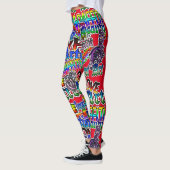 Graffiti Art Leggings (Links)