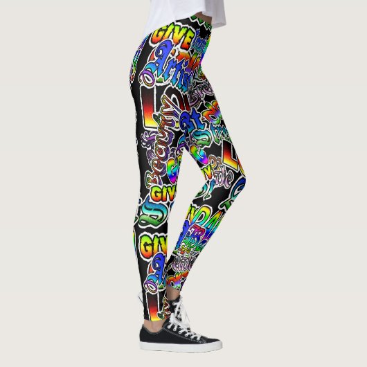 Graffiti Art Leggings (Rechts)