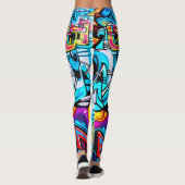 Graffiti Art Leggings (Rückseite)
