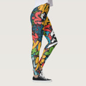 Graffiti Art Leggings (Rechts)