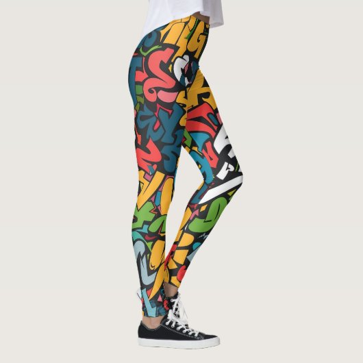 Graffiti Art Leggings (Rechts)