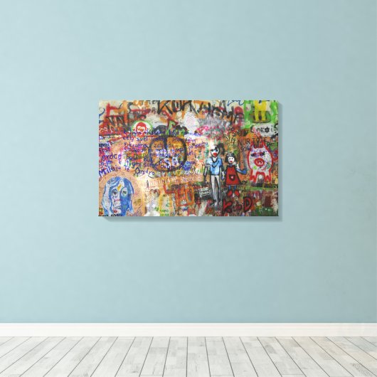 Graffiti Art Leinwanddruck (Insitu (Holzboden))