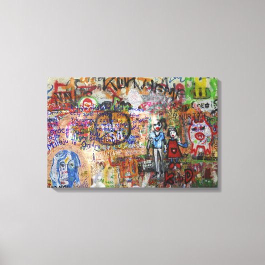 Graffiti Art Leinwanddruck (Vorderseite)