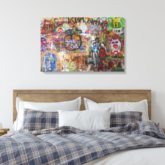 Graffiti Art Leinwanddruck (Insitu (Schlafzimmer))