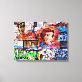 Graffiti Art Leinwanddruck (Vorderseite)