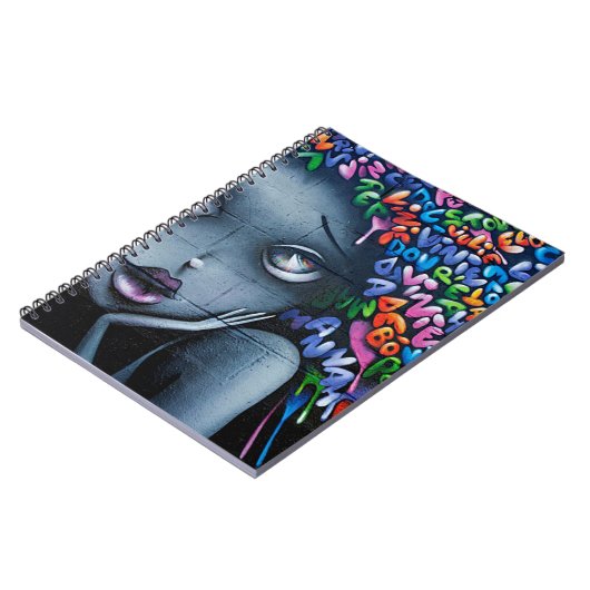 Graffiti Art Notizblock (Linke Seite)