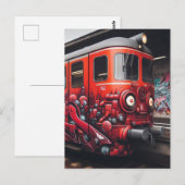 Graffiti Art Postcard Postkarte (Vorne/Hinten)