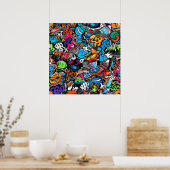 Graffiti Art Poster (Küche)