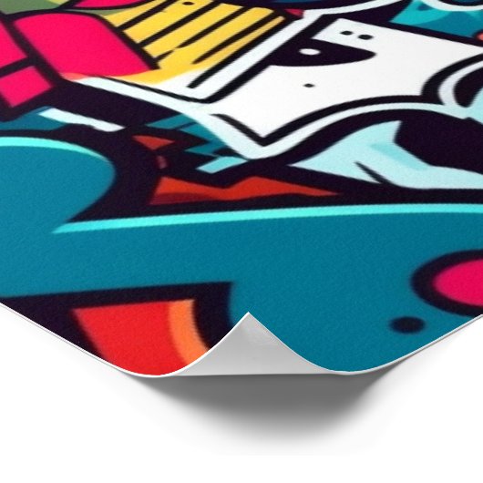 Graffiti Art Poster (Ecke)