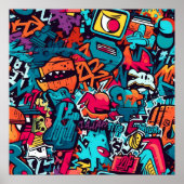 Graffiti Art Poster (Vorne)
