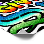 Graffiti Art Poster (Ecke)