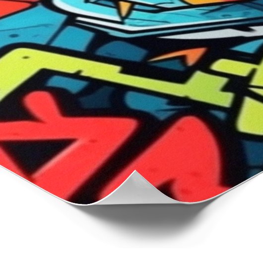 Graffiti Art Poster (Ecke)
