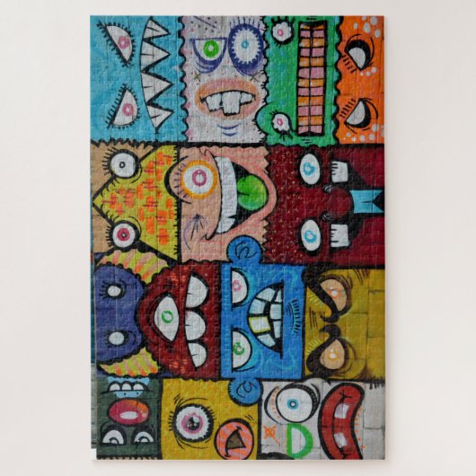 Graffiti Art Puzzle (Vertikal)