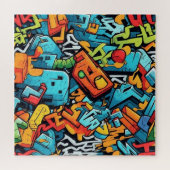 Graffiti Art Puzzzle Puzzle (Horizontal)