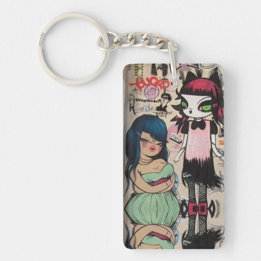 Graffiti Art Schlüsselanhänger (Vorderseite)