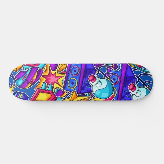 Graffiti Art Skateboard (Horizontal)