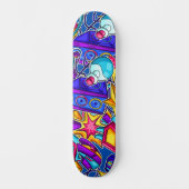 Graffiti Art Skateboard (Vorderseite)