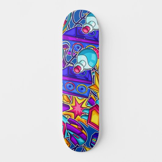 Graffiti Art Skateboard (Vorderseite)