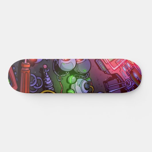 Graffiti Art Skateboard (Horizontal)