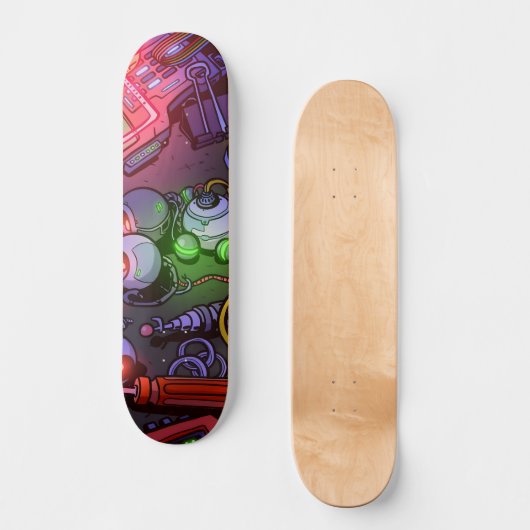 Graffiti Art Skateboard (Vorderseite)