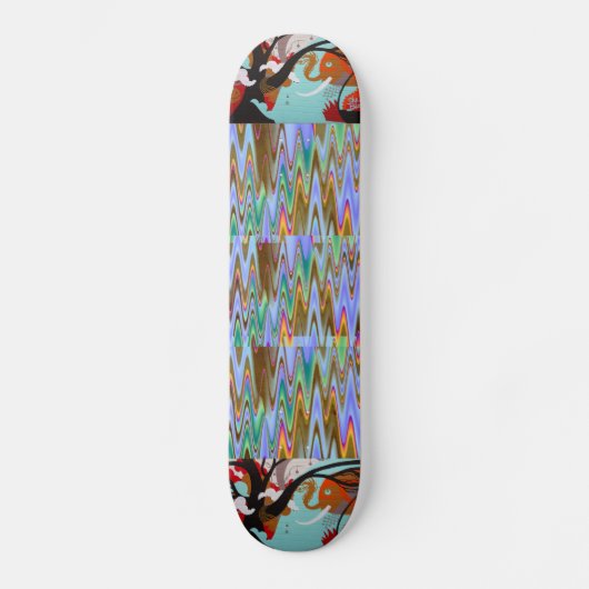 Graffiti Art Skateboard (Vorderseite)