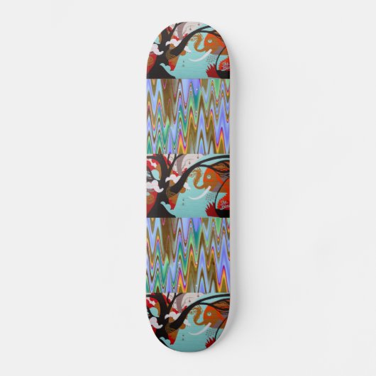 Graffiti Art Skateboard (Vorderseite)