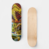 Graffiti Art Skateboard (Vorderseite)