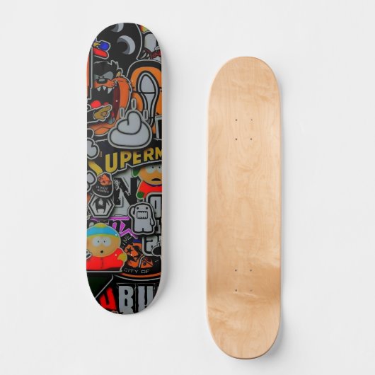 Graffiti Art Skateboard (Vorderseite)