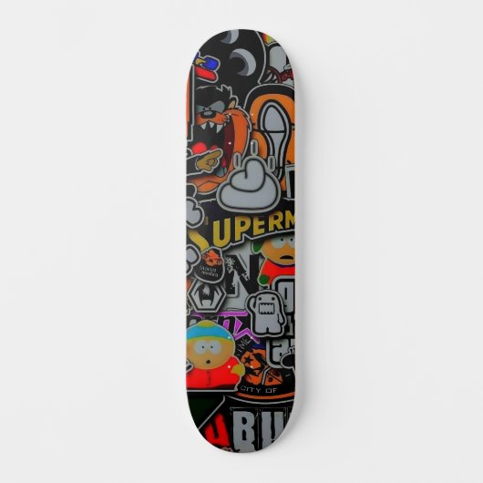 Graffiti Art Skateboard (Vorderseite)