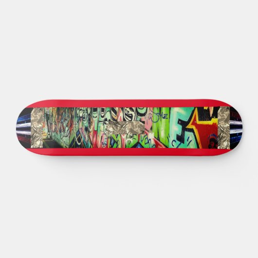 Graffiti Art, Skateboard (Horizontal)
