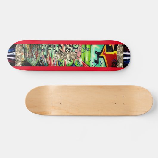 Graffiti Art, Skateboard (Horizontal)