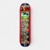 Graffiti Art, Skateboard (Vorne)